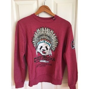 Men’s red LRG sweatshirt